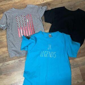 Kids T-Shirt - Blue, Black, and Gray